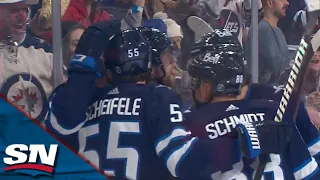 Mark Scheifele Scores One-Timer To Finish Off Jets' Beautiful Passing Play