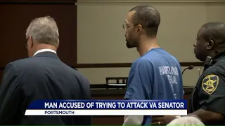 Man accused of trying to run over Virginia Sen. Louise Lucas in Portsmouth appears in court