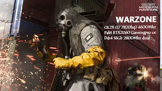 "Call of Duty  Warzone" QL2X (I7 7820hq)+RTX2060 Тест производительности