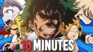 MY HERO ACADEMIA (s1) EN 10 MINUTES ! Résumé en Vrac #2