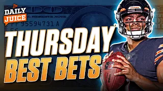 Best Bets for Thursday (10/5): NFL | The Daily Juice Sports Betting Podcast