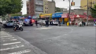 NYPD cruiser crashes into another car in the Bronx