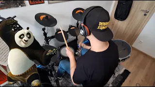 Tenacious D - ...Baby One More Time (from Kung Fu Panda 4) (drum cover)