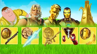 Gioco la Random Skin GOLD BOSS Challenge e VINCO! Stagione 2 Capitolo 5 Fortnite ITA!