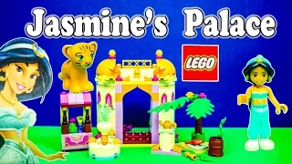 Unboxing the Princess Jasmine Castle lego Playset