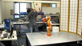 JediBot - Robot-Human Sword Fighting