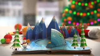 Force Four Christmas Video - Pop Up Book