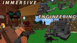 Обзор мода Immersive Engineering | Ретро-футуристические механизмы | Minecraft 1.18.2