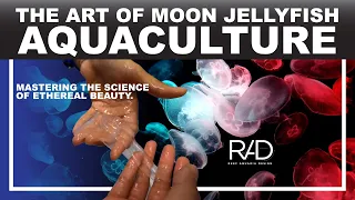 THE BIG CHALLENGE OF MOON JELLYFISH AQUACULTURE AND THE SCIENCE BEHIND IT. BY REEF AQUARIA DESIGN.