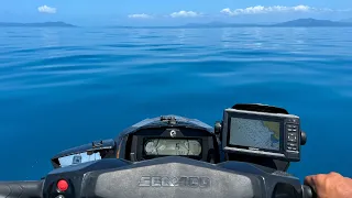 Seadoo GTX Fishing on a Glass Day | Reef Trip from Mission Beach