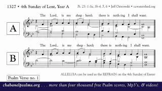 Free Responsorial Psalm • 4th Sunday of Lent, Year A