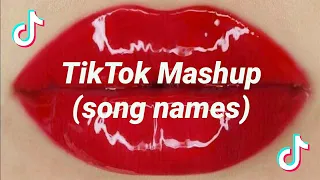 TikTok Mashup October 2021 (song names)