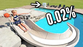 0.02% WATERSLIDE Trick Shot!