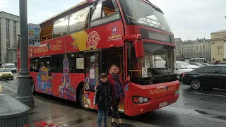 На экскурсионном автобусе по Москве. CitySightseeing маршрут #1