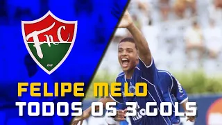 TODOS OS 3 GOLS DE FELIPE MELO COM A CAMISA DO CRUZEIRO