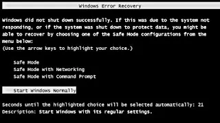 Windows Error Recovery Problem 100 % Sucess in 30 Second 😲 | Boot options| #windows #errorrecovery