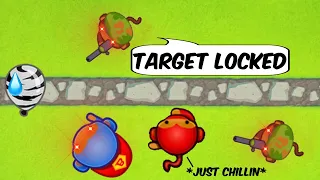 SNIPER MONKEY!! new tower showcase alongside a new map for Bloons but your the Bloon 2D