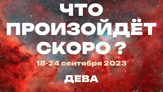 ДЕВА 🎁Прогноз на неделю (18-24 сентября). Расклад от ТАТЬЯНЫ КЛЕВЕР. Клевер таро.