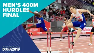 Men's 400m Hurdles Final | World Athletics Championships Doha 2019