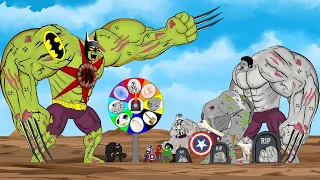 HULK & SPIDER MAN vs ZOOMBIE BATMAN: Returning from the Dead SECRET - FUNNY | SUPER HEROES MOVIES