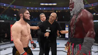Khabib vs. Old Nick - EA Sports UFC 4 - Eagle Fights 🦅