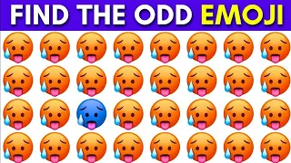 FIND THE ODD EMOJI OUT in this Odd Emoji Quiz 018|| Odd One Out Puzzle || Find The Odd Emoji Quizzes