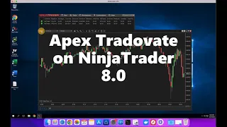Apex Tradovate prop firms on NinjaTrader 8