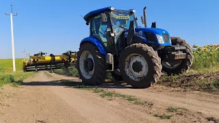 ‼️Груда летить🛩 Літня культивація🚜🇺🇦  General & New Holland TD5.110 🚜