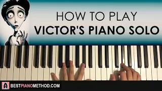 Corpse Bride - Victor's Piano Solo (Piano Tutorial Lesson)