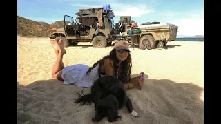 BEACH Camping In BAJA