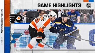 Flyers @ Blues 4/4 | NHL Highlights 20233