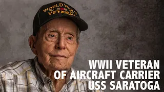 USS Saratoga WWII Veteran Keller Bruce Hutchins