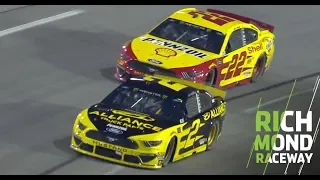 Logano: 'Way to go Brad, way to frickin' go'