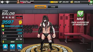 4 star Finn Balor maxed out gameplay - wwe mayhem