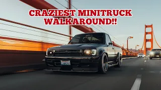 CRAZIEST MINI TRUCK BUILD WALKAROUND!!