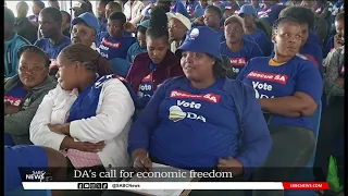 Rescue South Africa Tour | 'Freedom without a job is a form of abuse':  John Steenhuisen