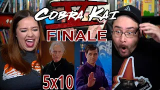 Cobra Kai 5x10 REACTION - "Head of the Snake" REVIEW | Season Finale