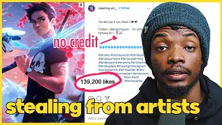 ART THIEF: Anonymous Instagram Accounts are Taking over the Art Community...yikes!