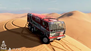 Dakar Desert Rally - Tatra T815 6X6 "V3 'OSTRY-II" '86 - Free Roam on Al Artawiyah [4KPS5]