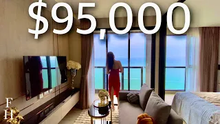 3,390,000 THB ($95,000) Sea View Condo in Pattaya, Thailand