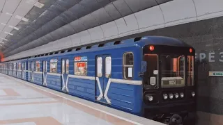 Новосибирский Метрополитен - Первая поездка на "81-717" - Garry's Mod - Metrostroi.