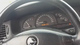 Opel Vectra B 2.0 16v 0-100 km/h acceleration