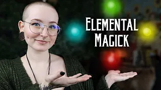 ELEMENTAL MAGICK || All about the four elements in witchcraft and how to use them in spells