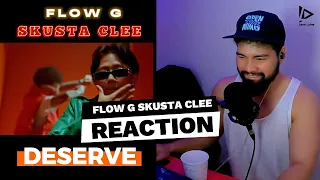 FLOW G x SKUSTA CLEE "DESERVE" Official Music Video - SINGER HONEST REACTION