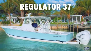 Hitting the Water Aboard the Regulator 37!