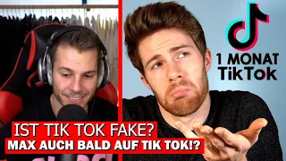 Max REAGIERT auf In 1 Monat zum TikTok Star - Mit Fakes | Selbstexperiment