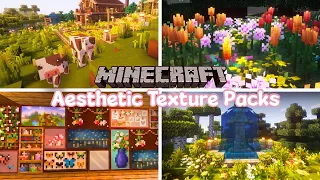 Cute & Aesthetic Cottagecore Minecraft Resource Packs 1.20+ 🍓