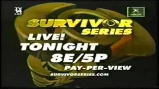 WWE Survivor Series 2003 Commercial 2