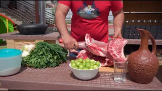 MEAT SOUP. LAMB & GREENS. ENG SUB