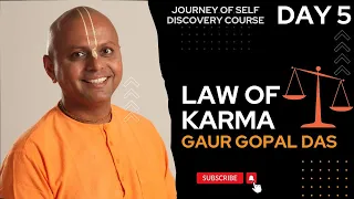 JOSD DAY 5 - Why Bad Things Happen to Good People? Law of Karma | Gaur Gopal Das | Full lecture